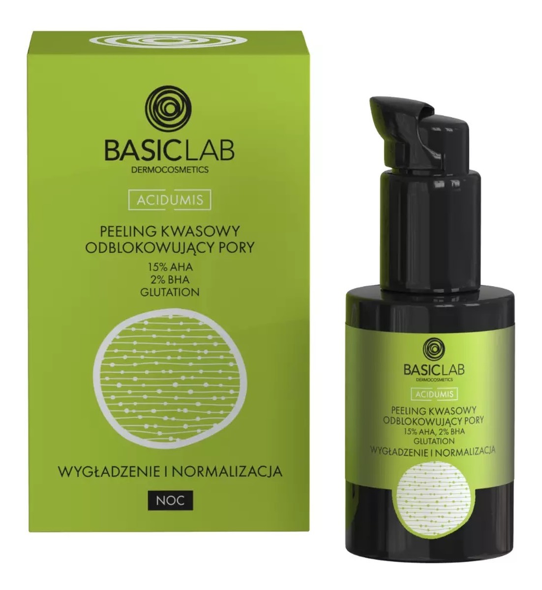 Acidumis peeling kwasowy odblokowujący pory z 15% aha i 2% bha