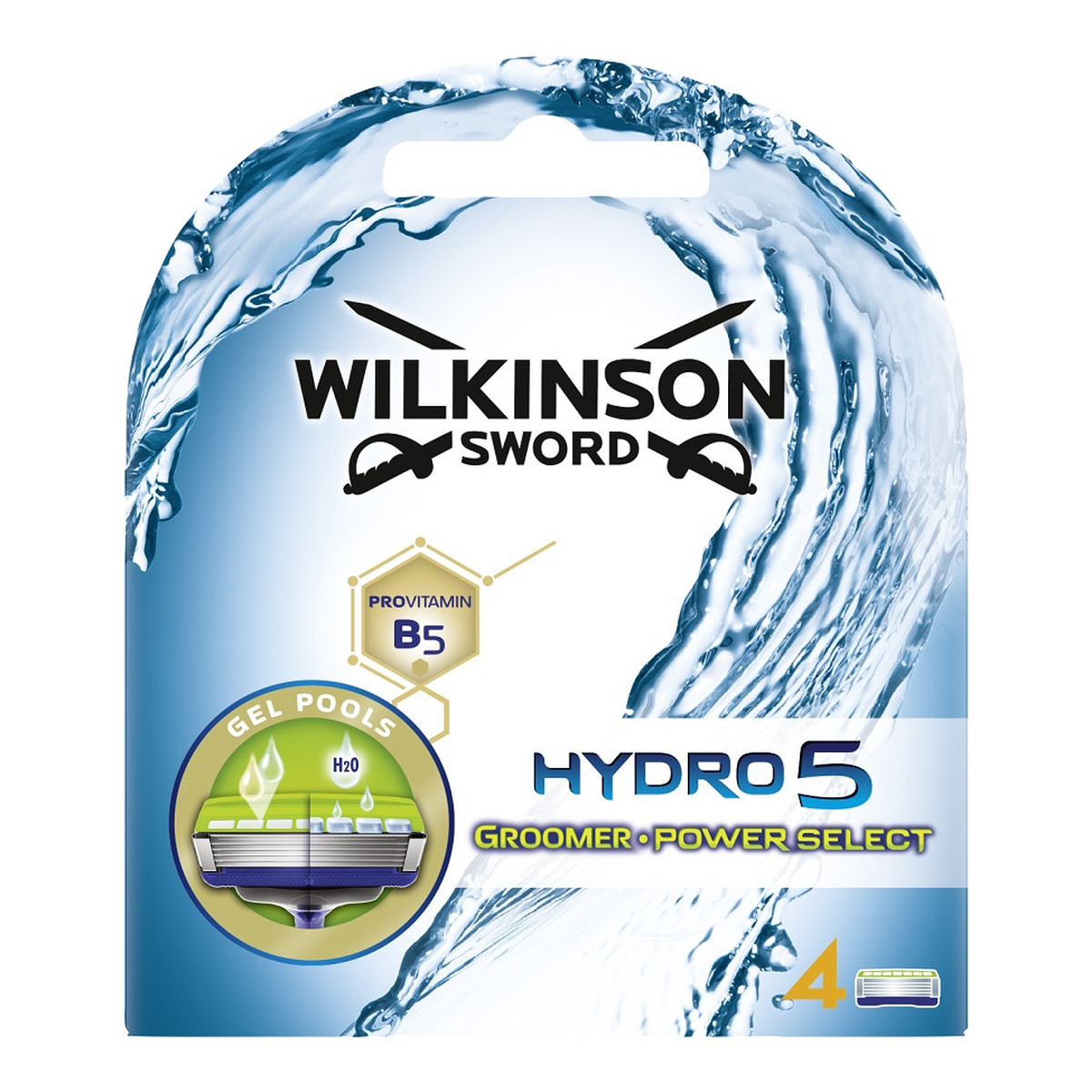 Wilkinson Hydro 5 groomer wymienne wkłady do maszynki do golenia dla mężczyzn 4szt