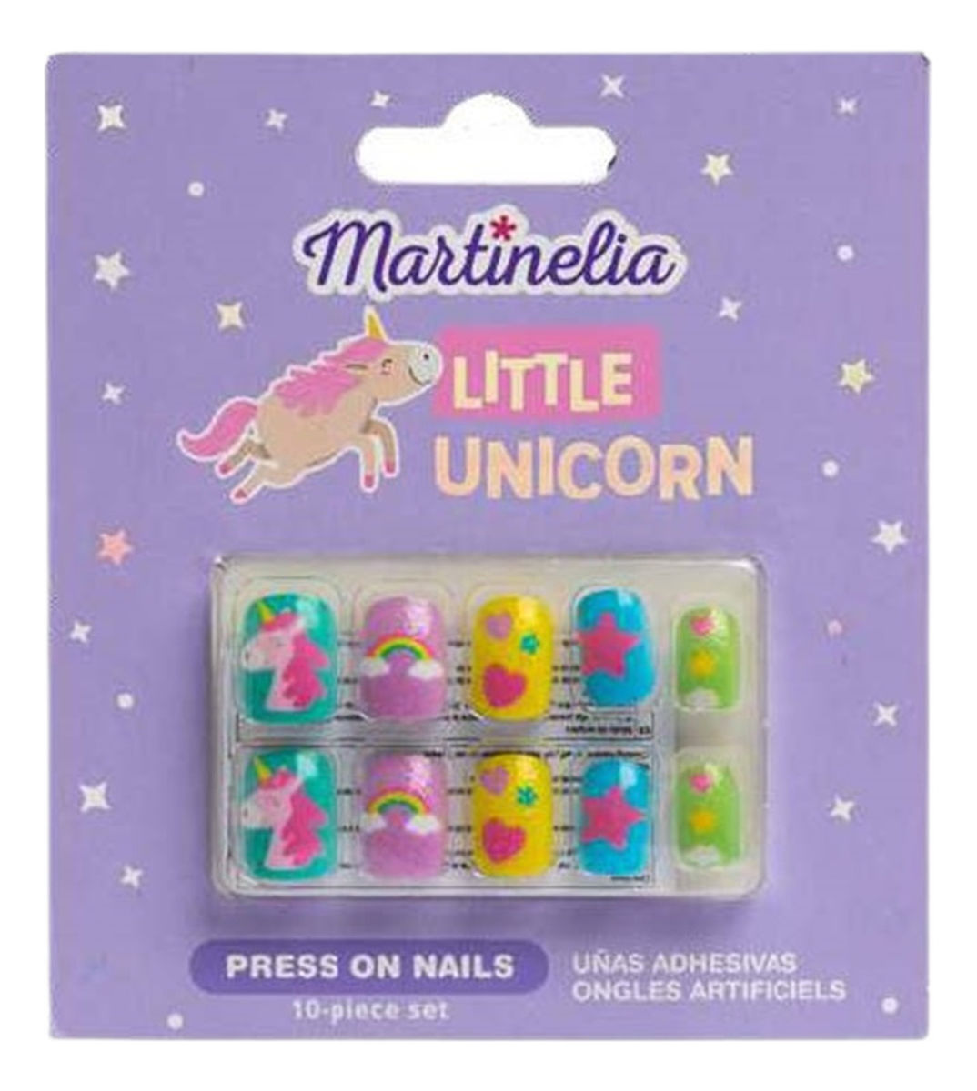 Little unicorn press on nails sztuczne paznokcie 10szt.
