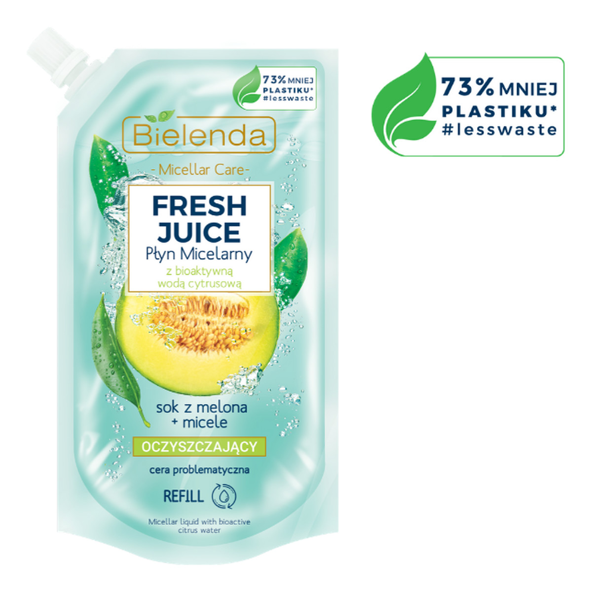 Bielenda FRESH JUICE Płyn micel Doypack Melon 500ml