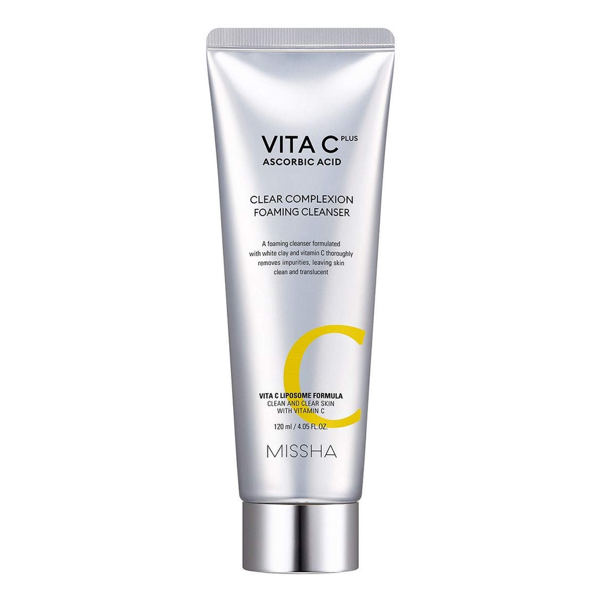 Missha Vita c plus clear complexion foaming cleanser oczyszczająca pianka do twarzy z witaminą c 120ml