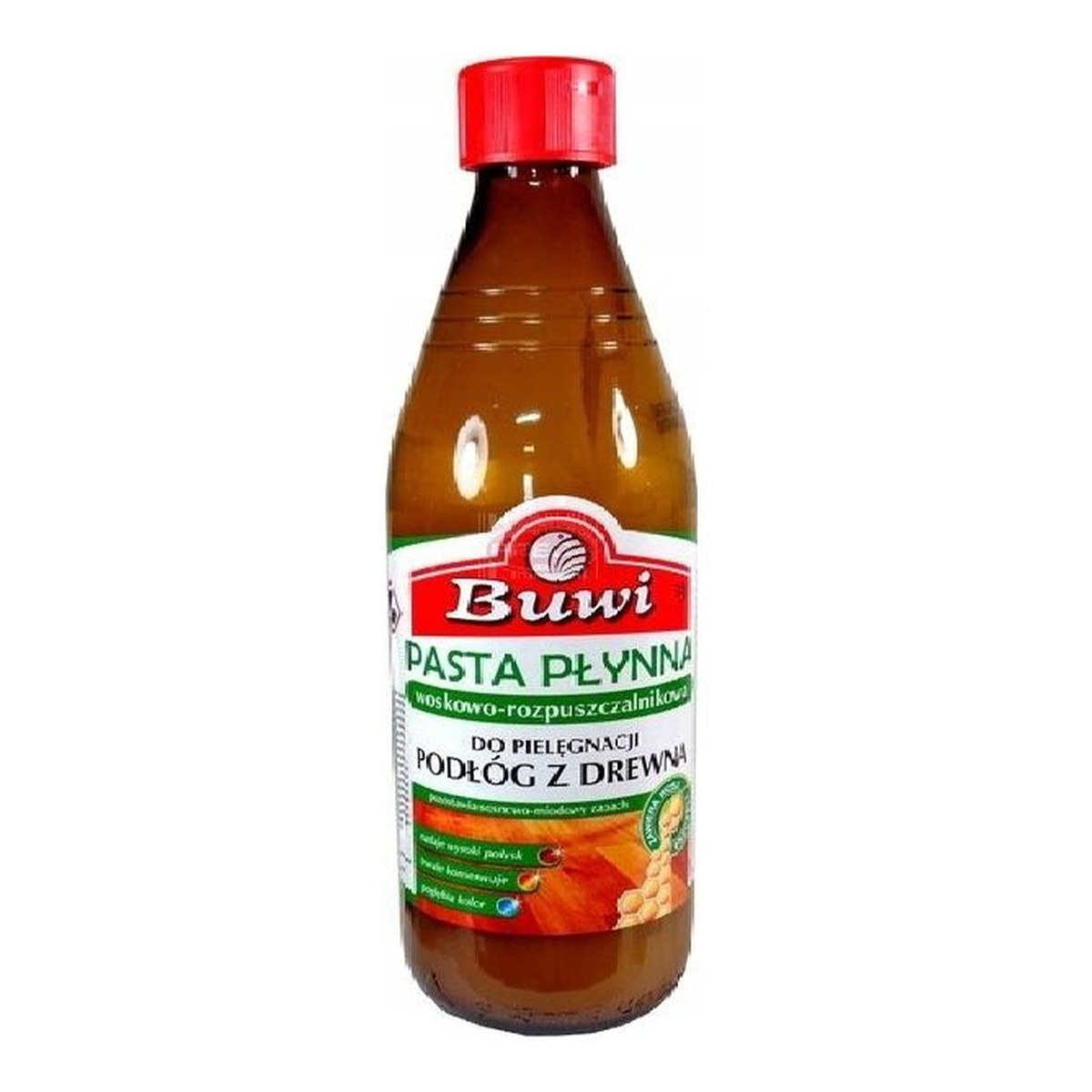 Buwi Płynna pasta do pielęgnacji podłóg drewnianych 440ml