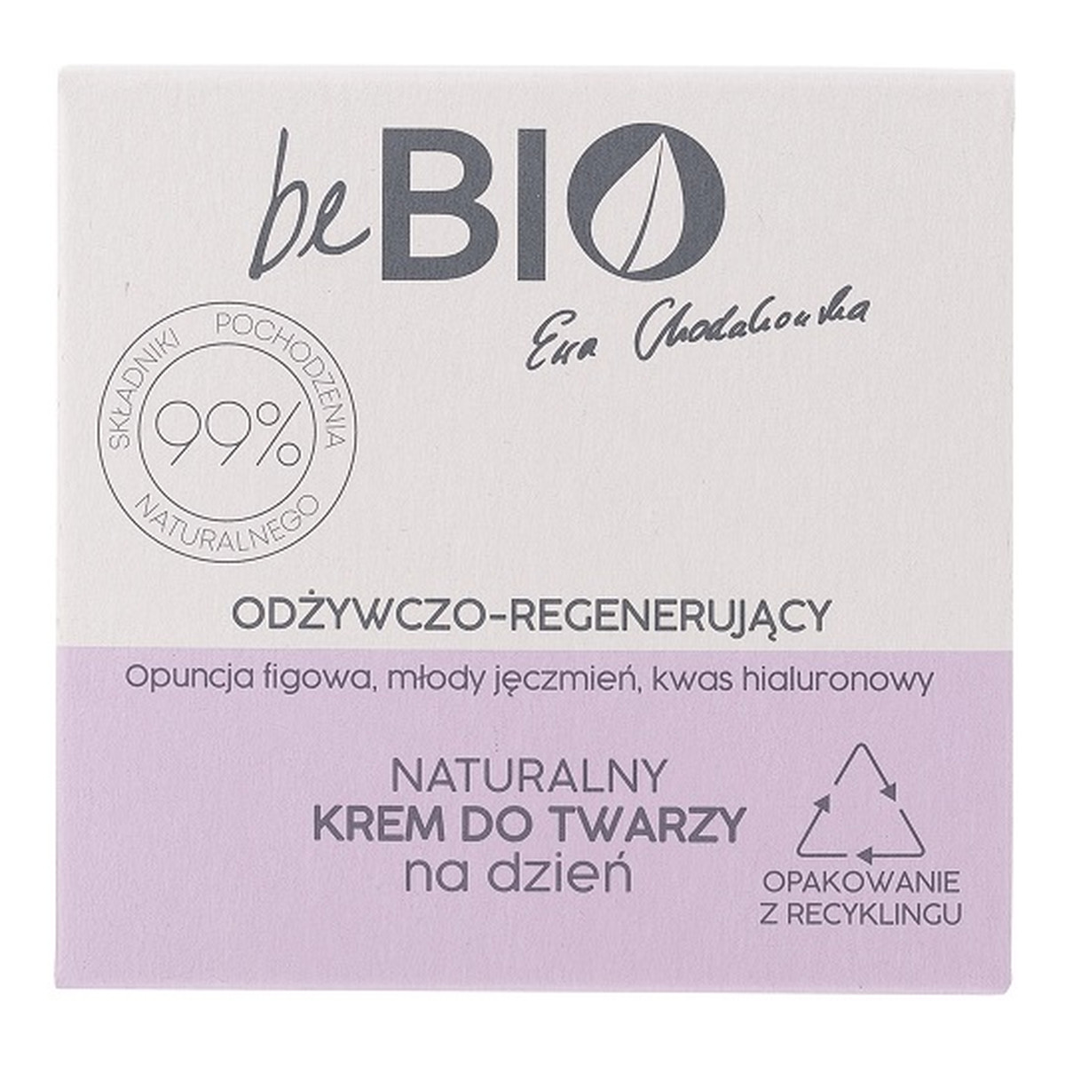 Be Bio Ewa Chodakowska Naturalny Krem do twarzy na dzień odżywczo-regenerujący 50ml