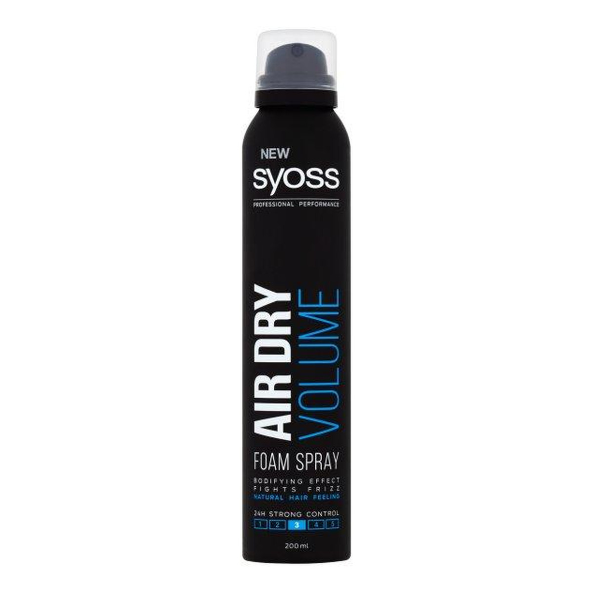 Syoss Air Dry Volume pianka do wszystkich rodzajów włosów 200ml