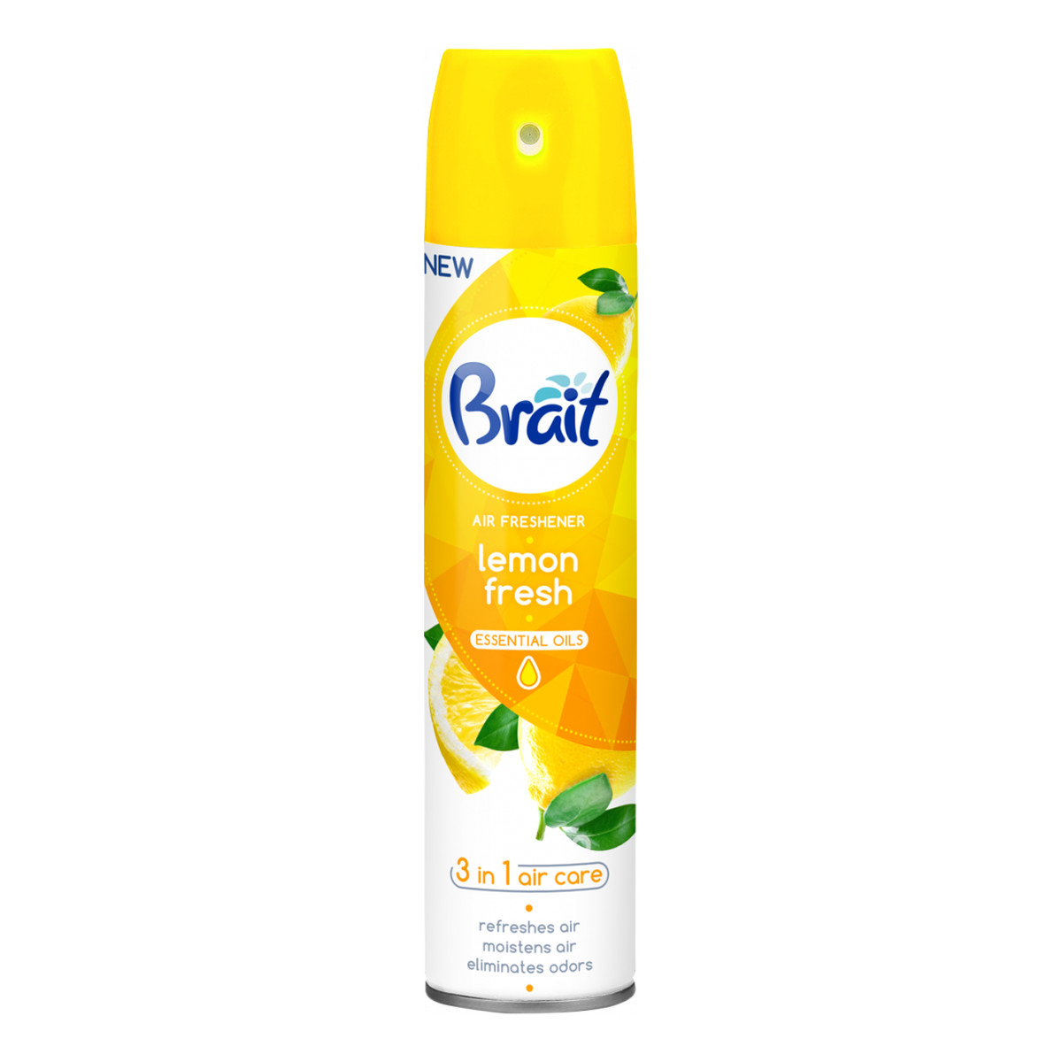 Brait Air Care 3in1 Odświeżacz powietrza klasyczny Lemon Fresh 300ml