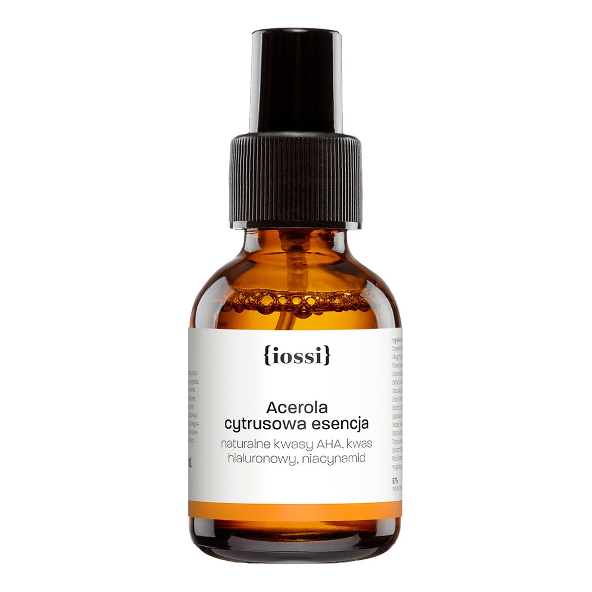 Iossi Acerola Cytrusowa esencja z kwasami AHA kwasem hialuronowym i niacynamidem 50ml
