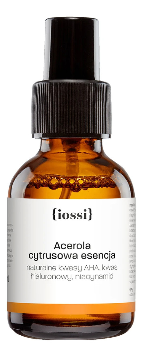Cytrusowa esencja z kwasami AHA kwasem hialuronowym i niacynamidem