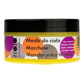 Masło do ciała Marchew Mandarynka Wanilia