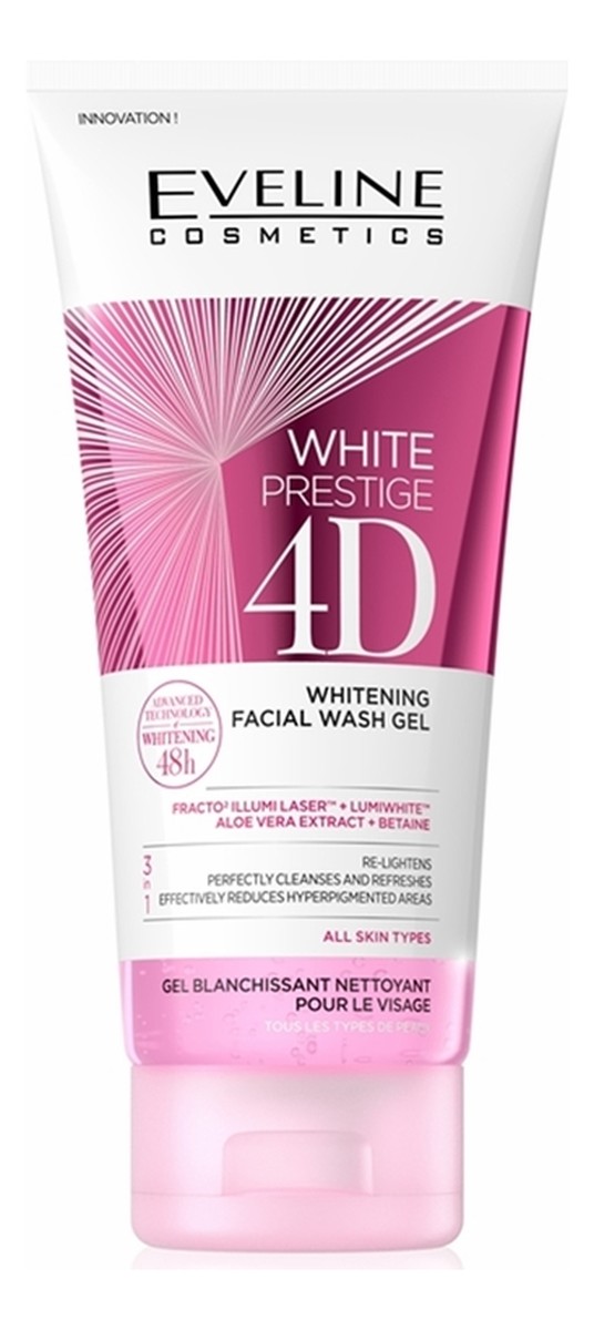 Whitening Facial Wash Gel wybielający Żel do mycia twarzy