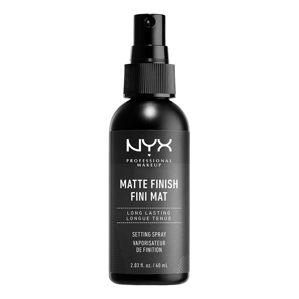 NYX Matte Finish matowy utrwalacz do makijażu w spray'u 60ml