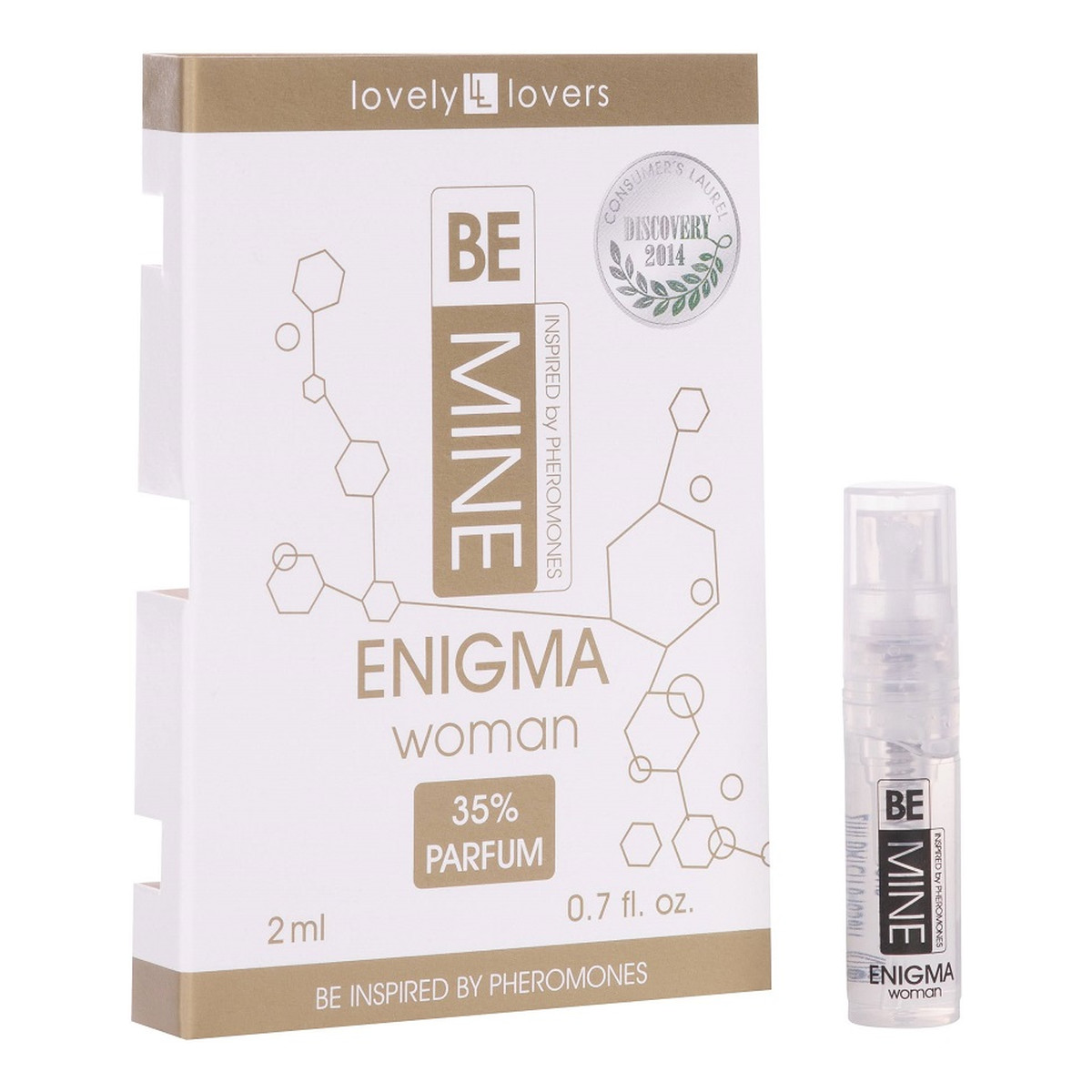 Lovely Lovers BeMine Enigma Woman Perfumy z feromonami zapachowymi spray 2ml