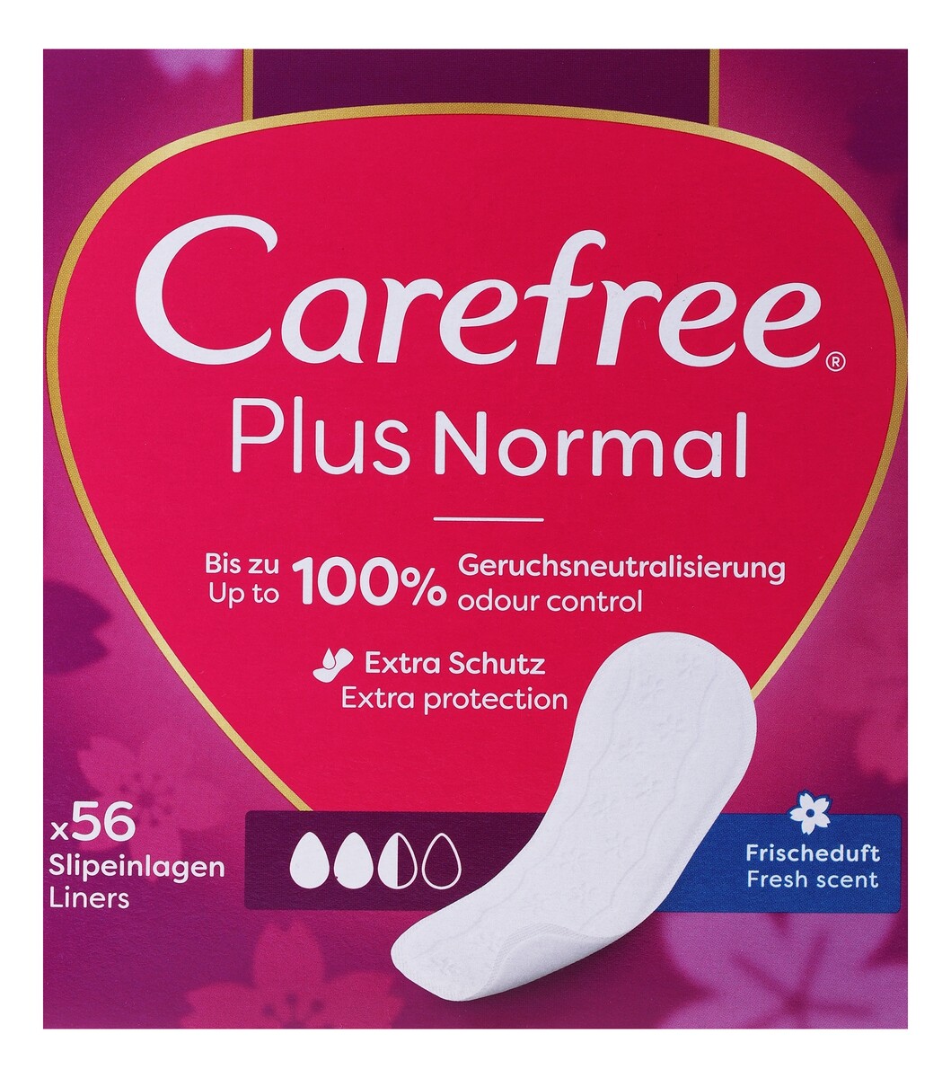 Wkładki higieniczne 56 sztuk