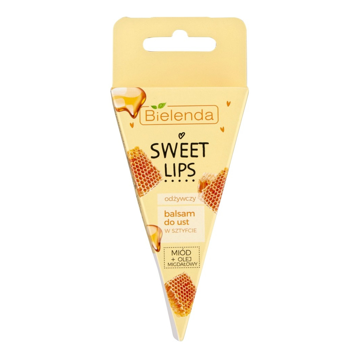Bielenda Sweet Lips Balsam do ust odżywczy - Miód i Olej Migdałowy 3g