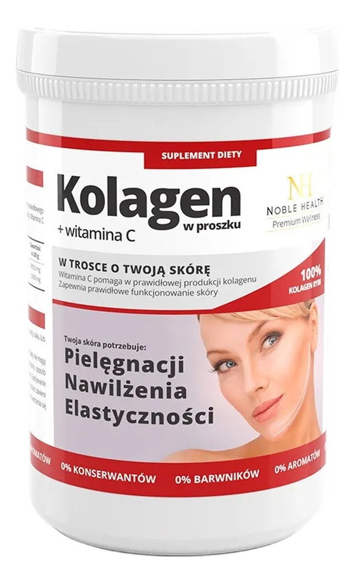 Kolagen + witamina c w proszku suplement diety 100g