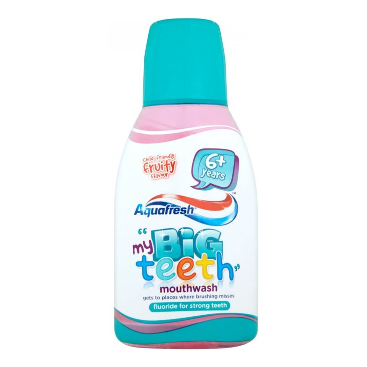 Aquafresh Big Teeth Płyn Do Płukania Dla Dzieci 300ml