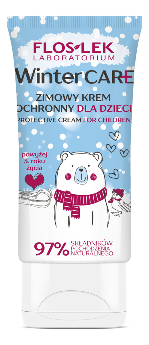 zimowy krem ochronny dla dzieci