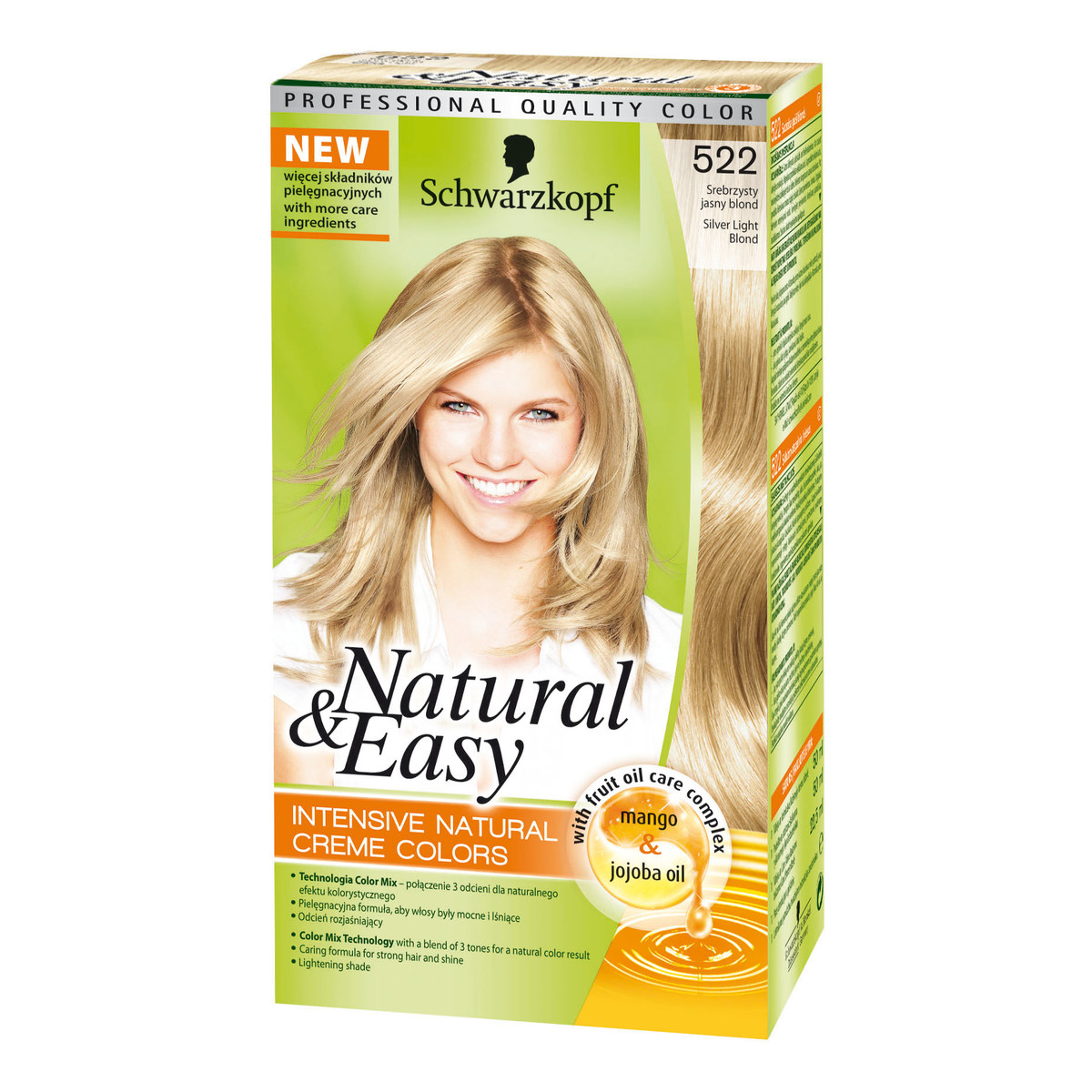 Schwarzkopf Natural & Easy Farba Do Włosów 122ml
