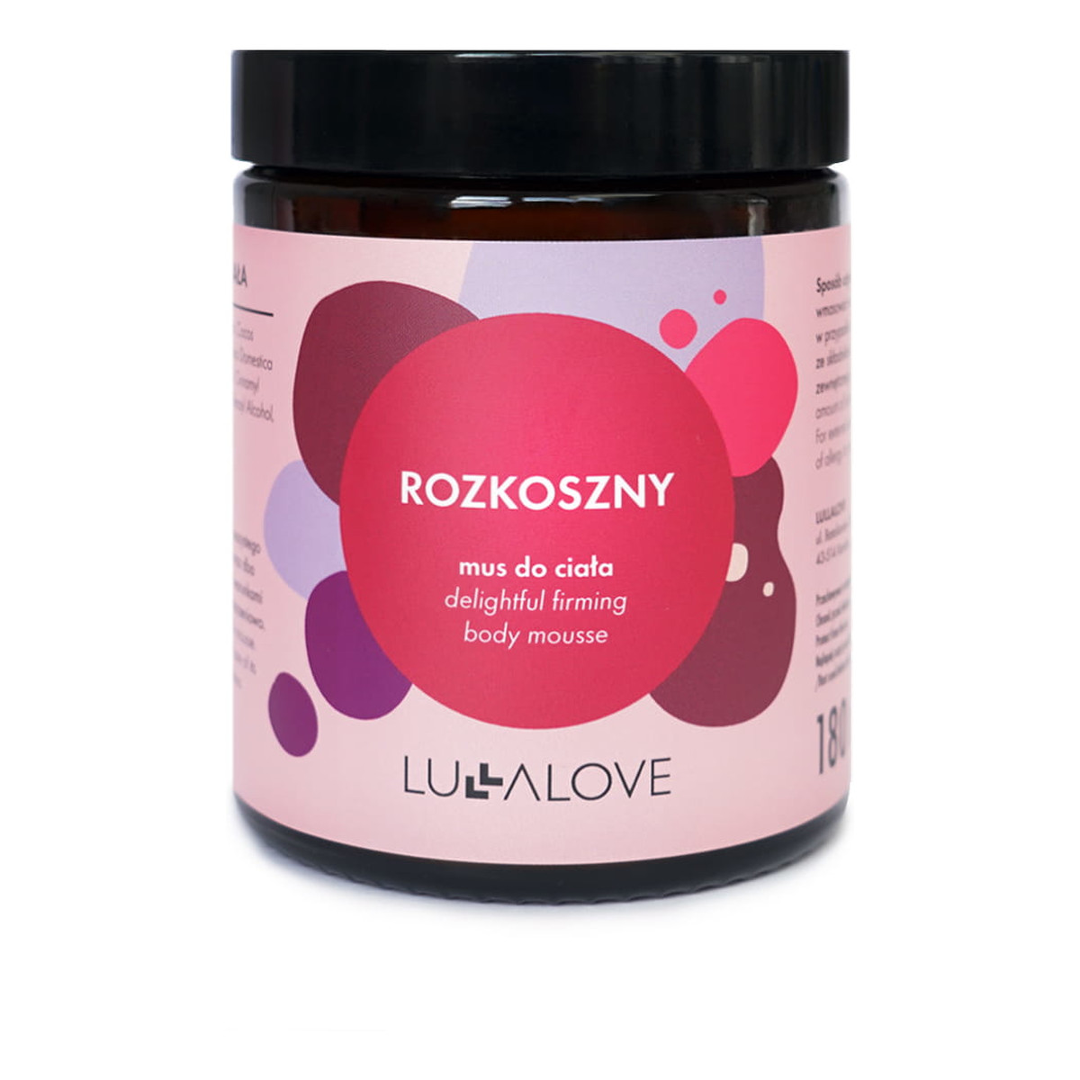 Lullalove Rozkoszny mus ujędrniający do ciała 180ml