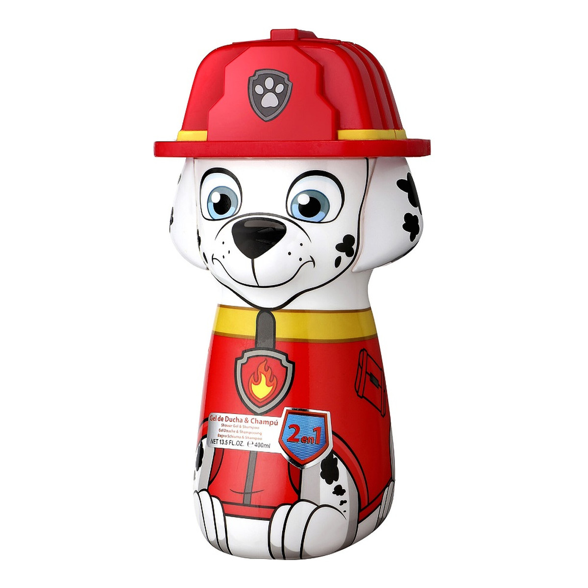 Air Val Paw Patrol Psi Patrol Żel pod prysznic i szampon dla dzieci Marshall 400ml