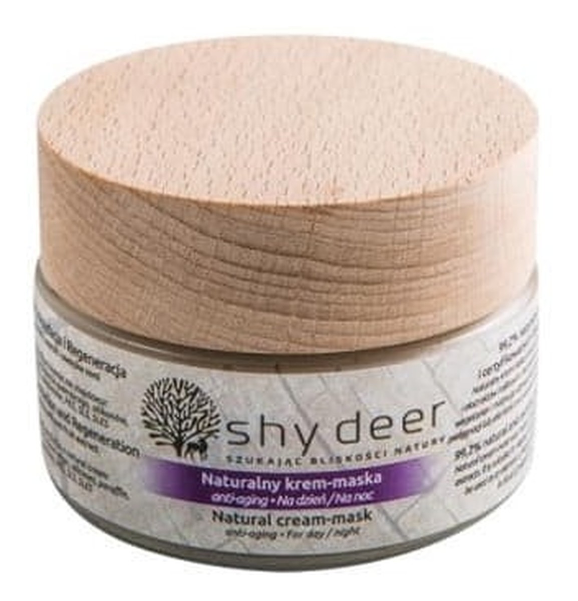 naturalny krem-maska anti-aging