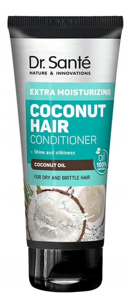 odżywka z olejem kokosowym do suchych i łamliwych włosów