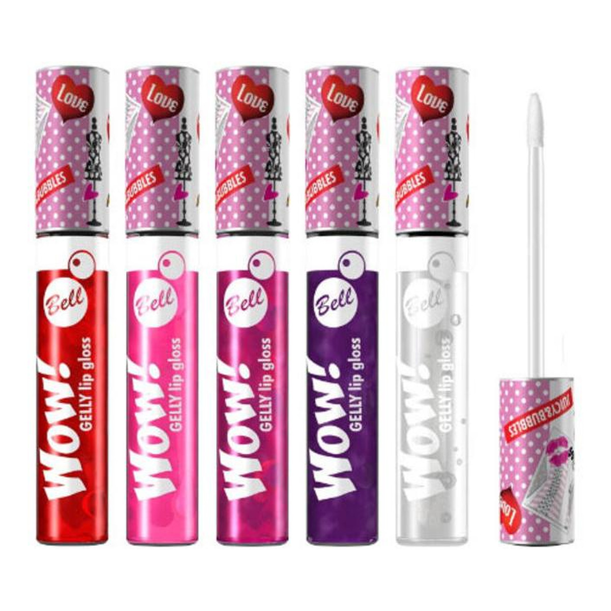 Bell WOW! Żelowy Błyszczyk Do Ust 6ml