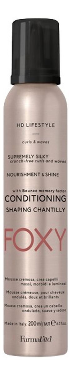 Conditioning Shaping Chantilly Mus do stylizacji włosów