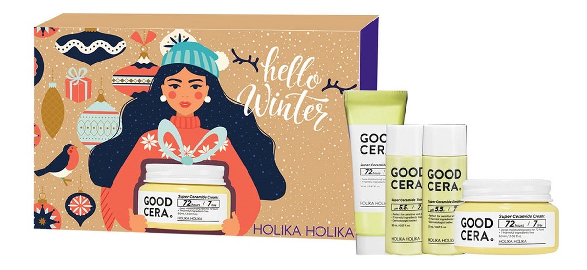 Zestaw nawilżający krem do twarzy 60ml + nawilżający krem do twarzy 20ml + nawilżająca emulsja 20ml + tonik do twarzy 20ml