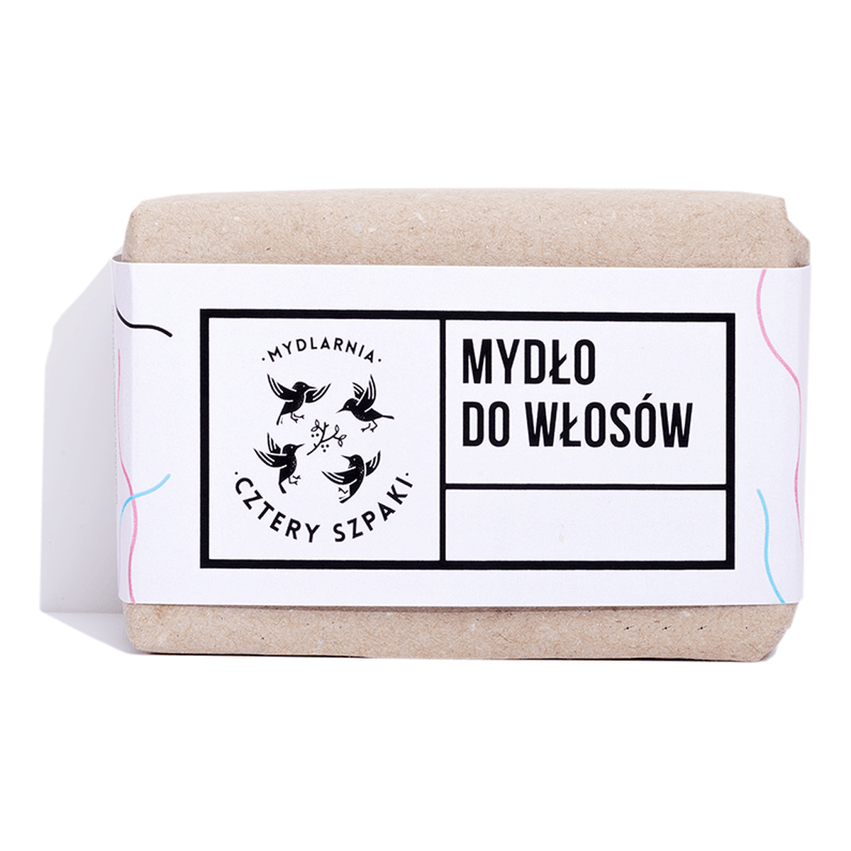 Mydlarnia Cztery Szpaki Mydło Do Włosów Z Olejem Rycynowym Naturalne 110g