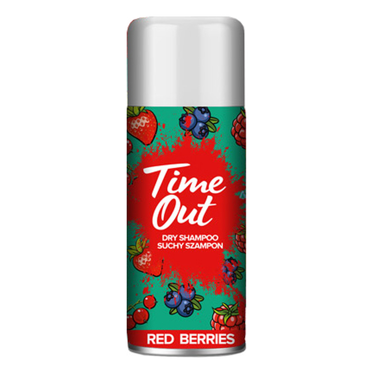TIME OUT Suchy Szampon do włosów red berries 75ml