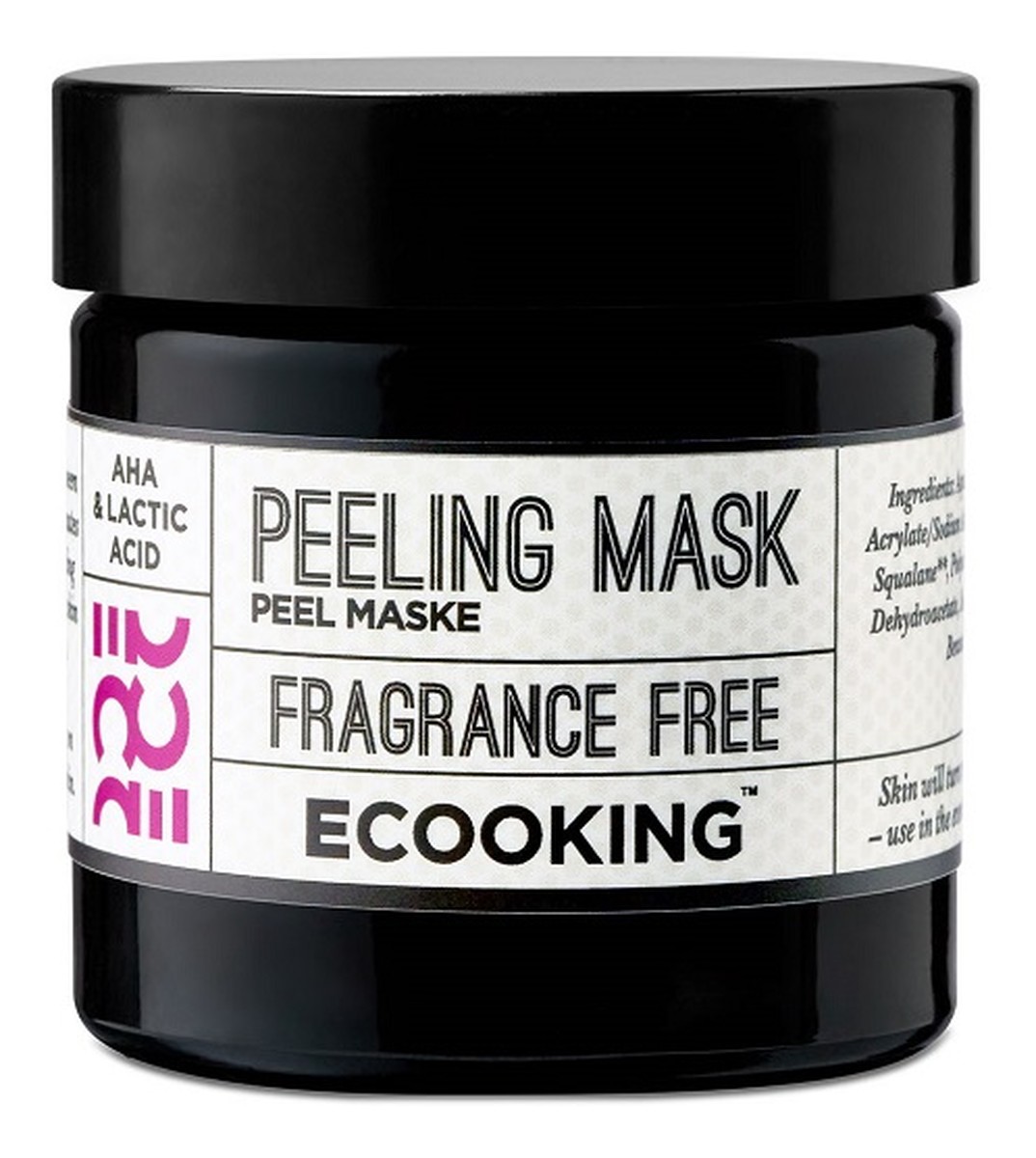 Peeling mask głęboko oczyszczająca maseczka złuszczająca do twarzy z kwasami aha