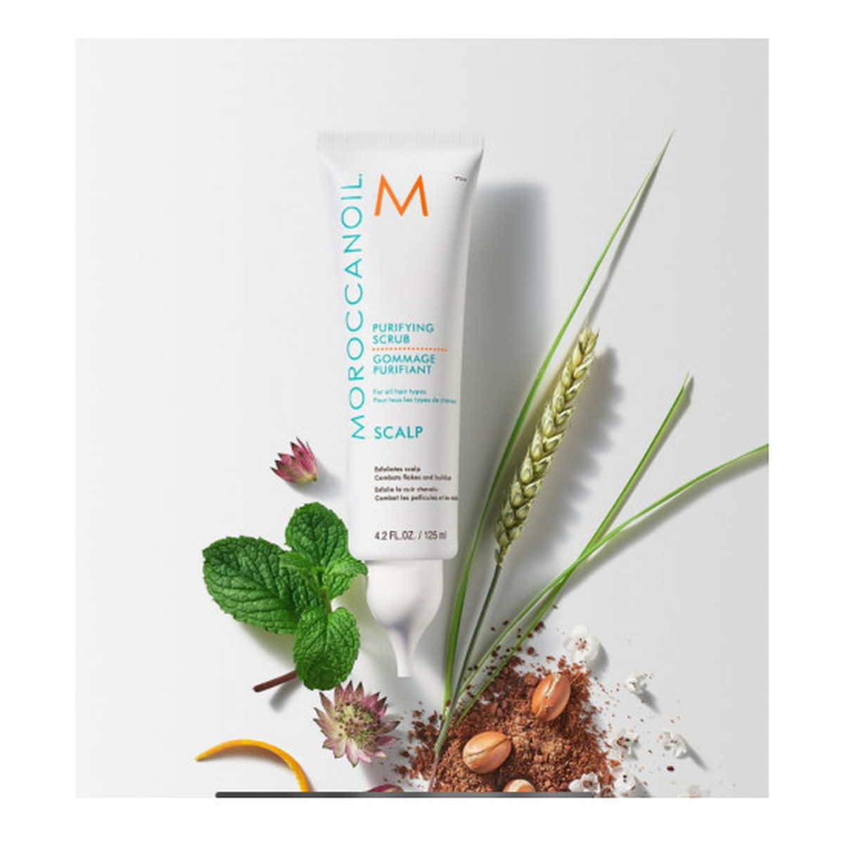 Moroccanoil Purifying Pre-Wash Scalp Scrub oczyszczający peeling do skóry głowy przed myciem 125ml