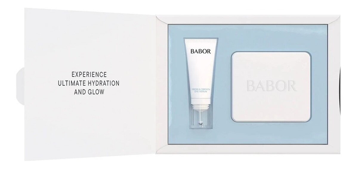 Zestaw serum pod oczy 15ml + silikonowe płatki wielokrotnego użytku 2szt