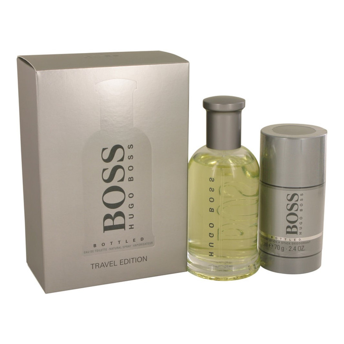 Hugo Boss Bottled Travel Edition Zestaw woda toaletowa spray 100ml + dezodorant sztyft 75ml