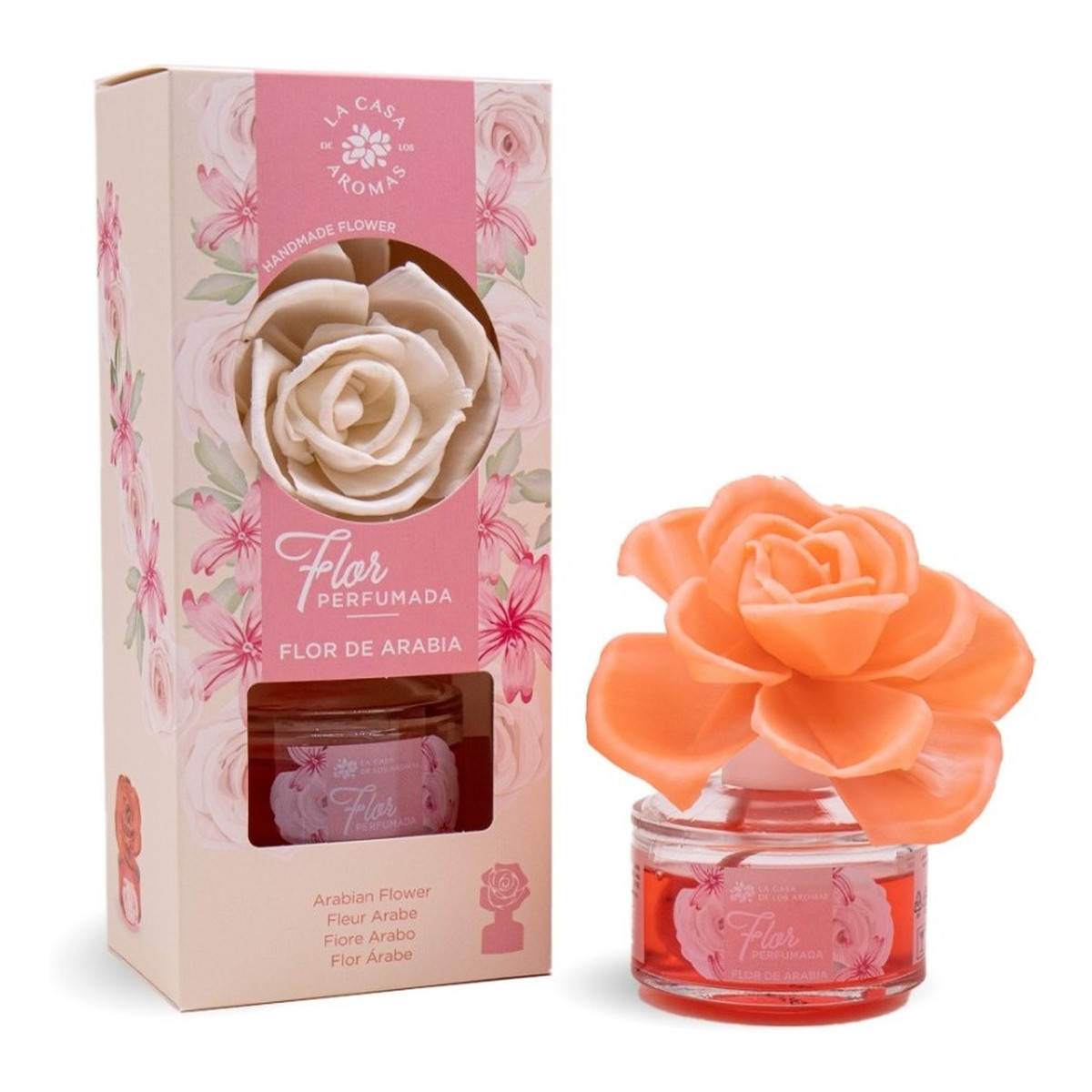 La Casa De Los Aromas Flor perfumada dyfuzor zapachowy w formie kwiatu kwiat arabii 65ml