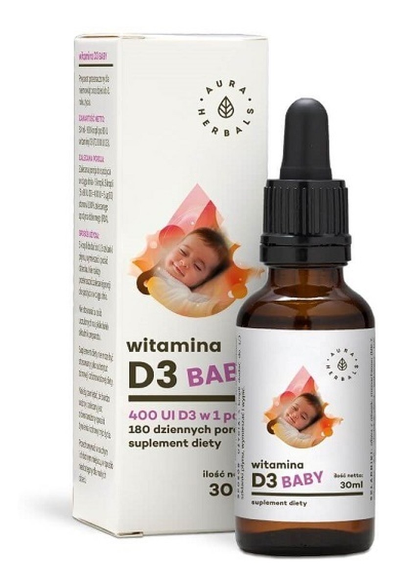 Witamina suplement diety D3 Baby