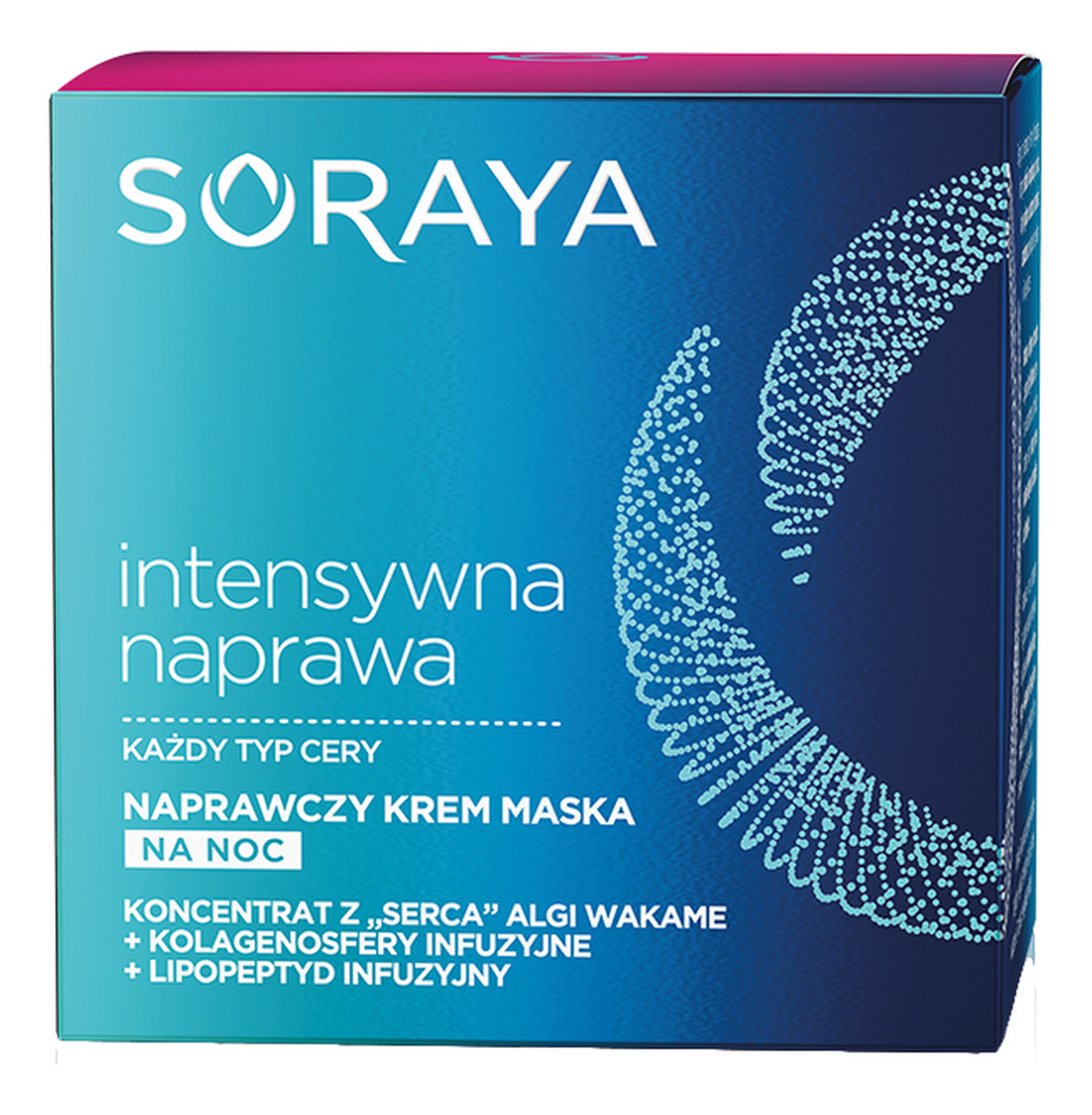 Naprawczy krem maska na no