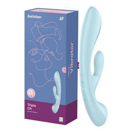 wielofunkcyjny wibrator Light Blue