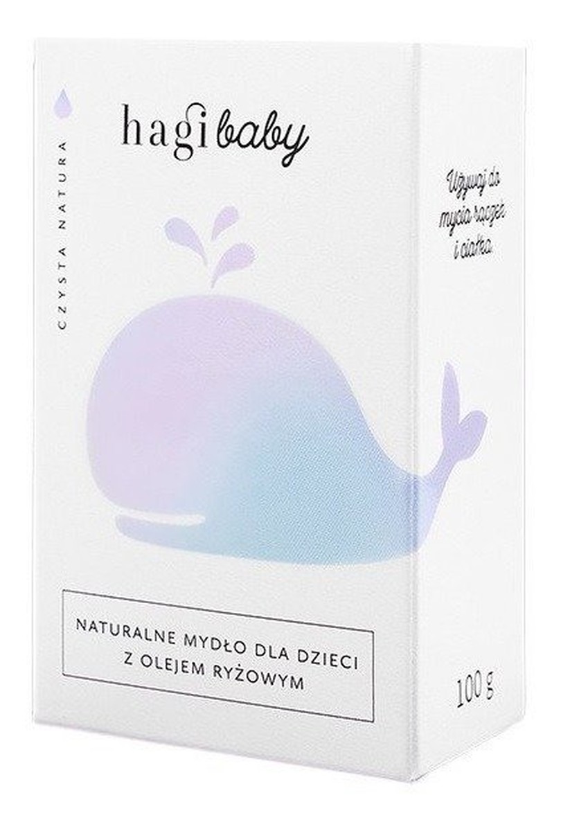 Mydło naturalne dla dzieci z olejem ryżowym