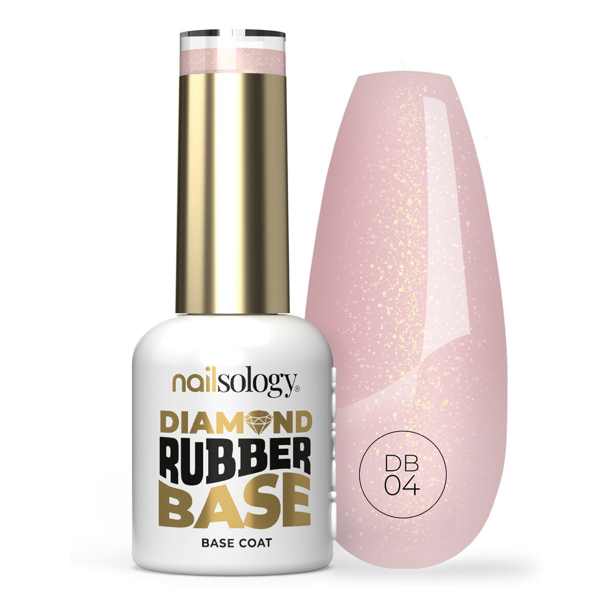 Clavier Diamond Rubber Nailsology Base hybrydowa baza kauczukowa 8ml