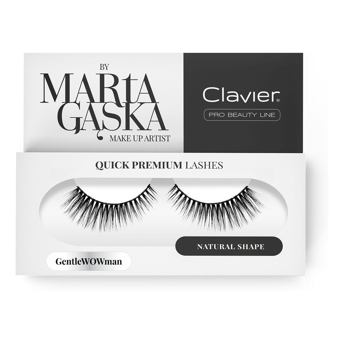 Clavier Quick Premium Lashes rzęsy na pasku Gentlewowman 803