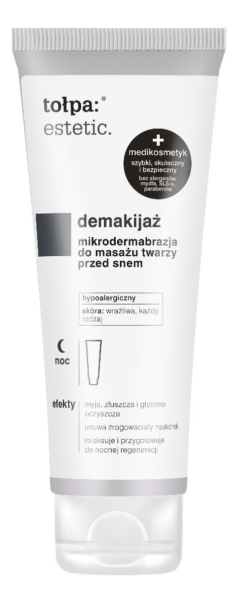 mikrodermabrazja do masażu przed snem