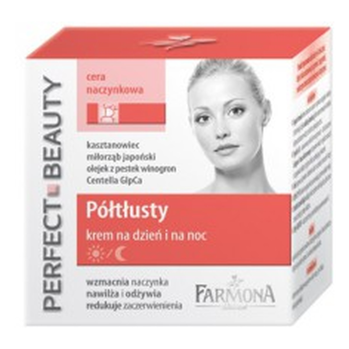 Farmona Perfect Beauty Półtłusty Krem Na Dzień i Na Noc 50ml