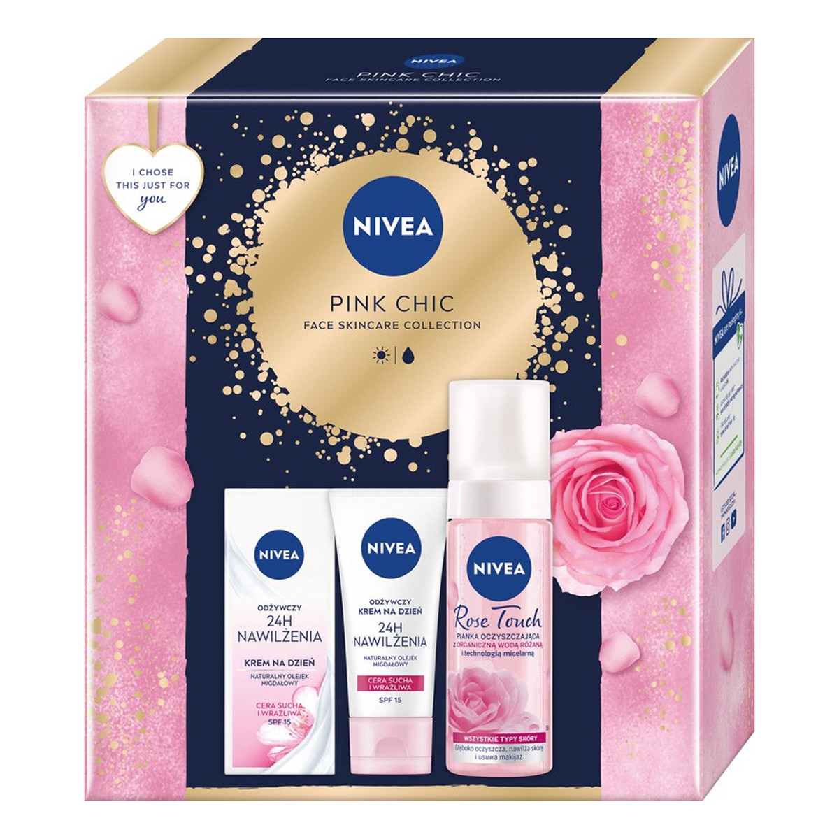 Nivea Pink Chic Zestaw prezentowy