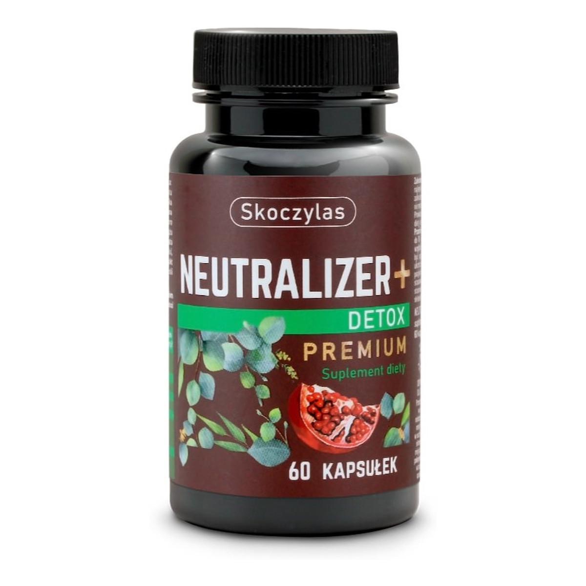 Skoczylas Neutralizer+ detox premium suplement diety 60 kapsułek
