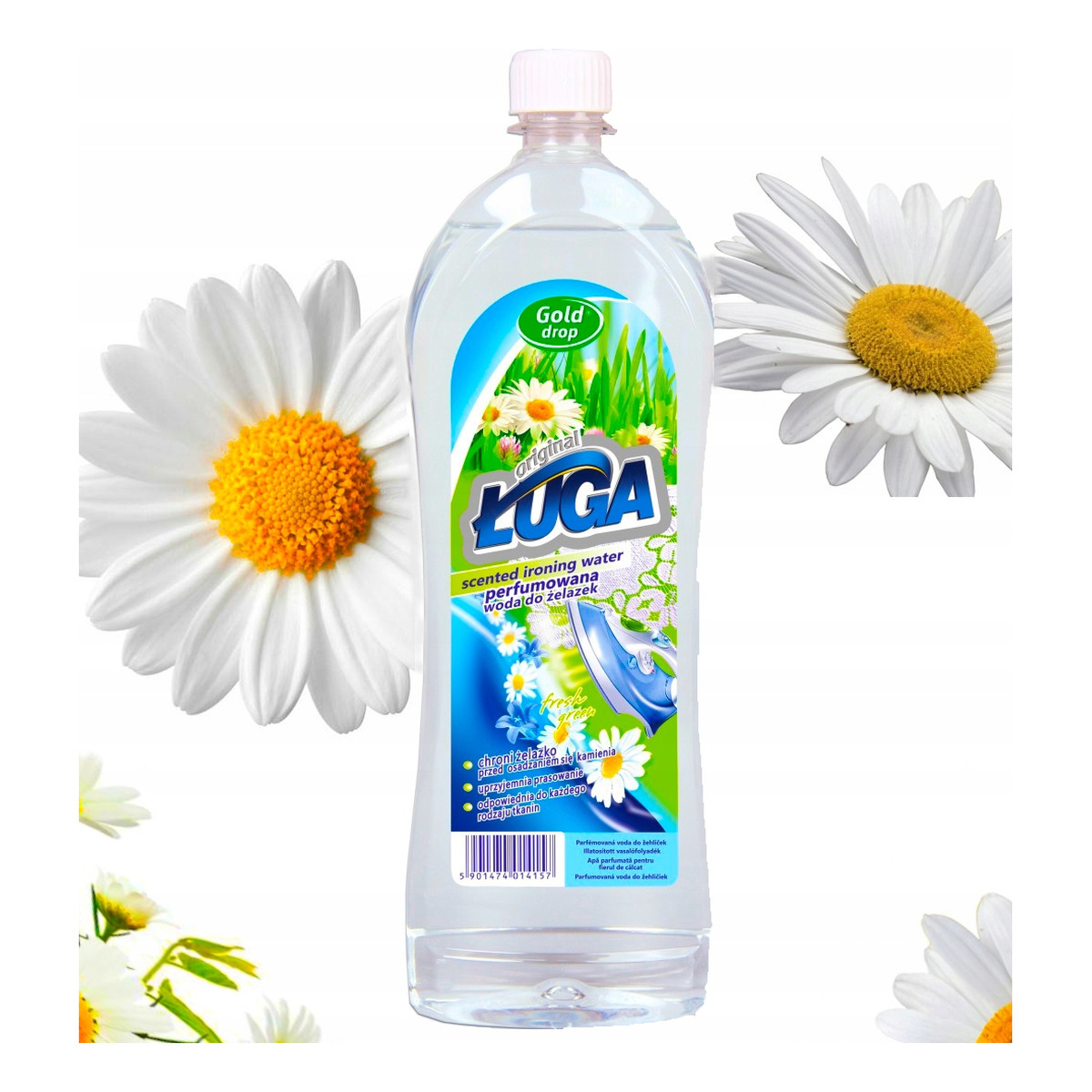 Ługa Woda do żelazek 1000ml