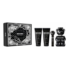 Zestaw woda perfumowana spray 100ml + woda perfumowana spray 10ml + żel pod prysznic 100ml + balsam po goleniu 100ml