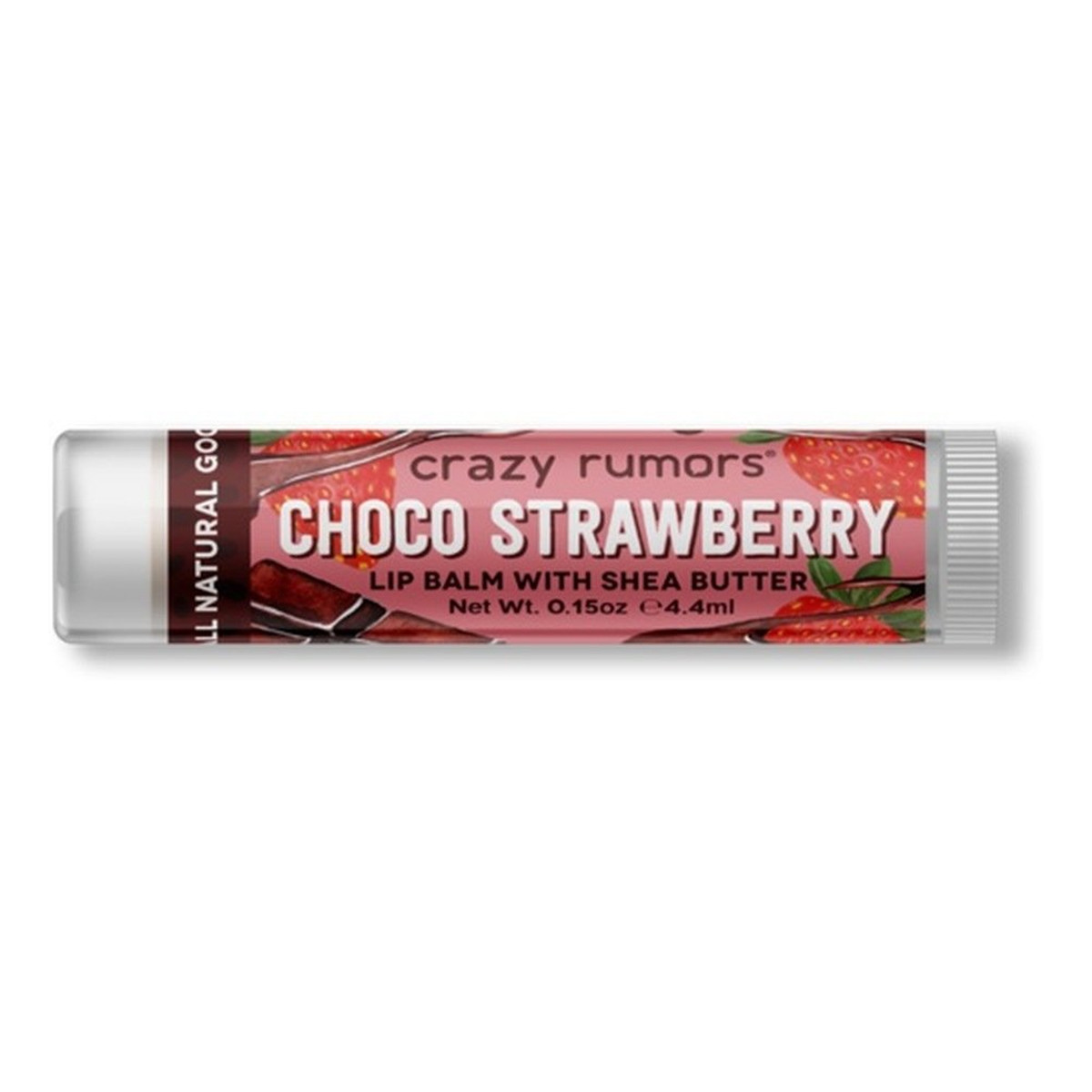 Crazy Rumors Naturalny Balsam do ust choco strawberry 4,4 ml