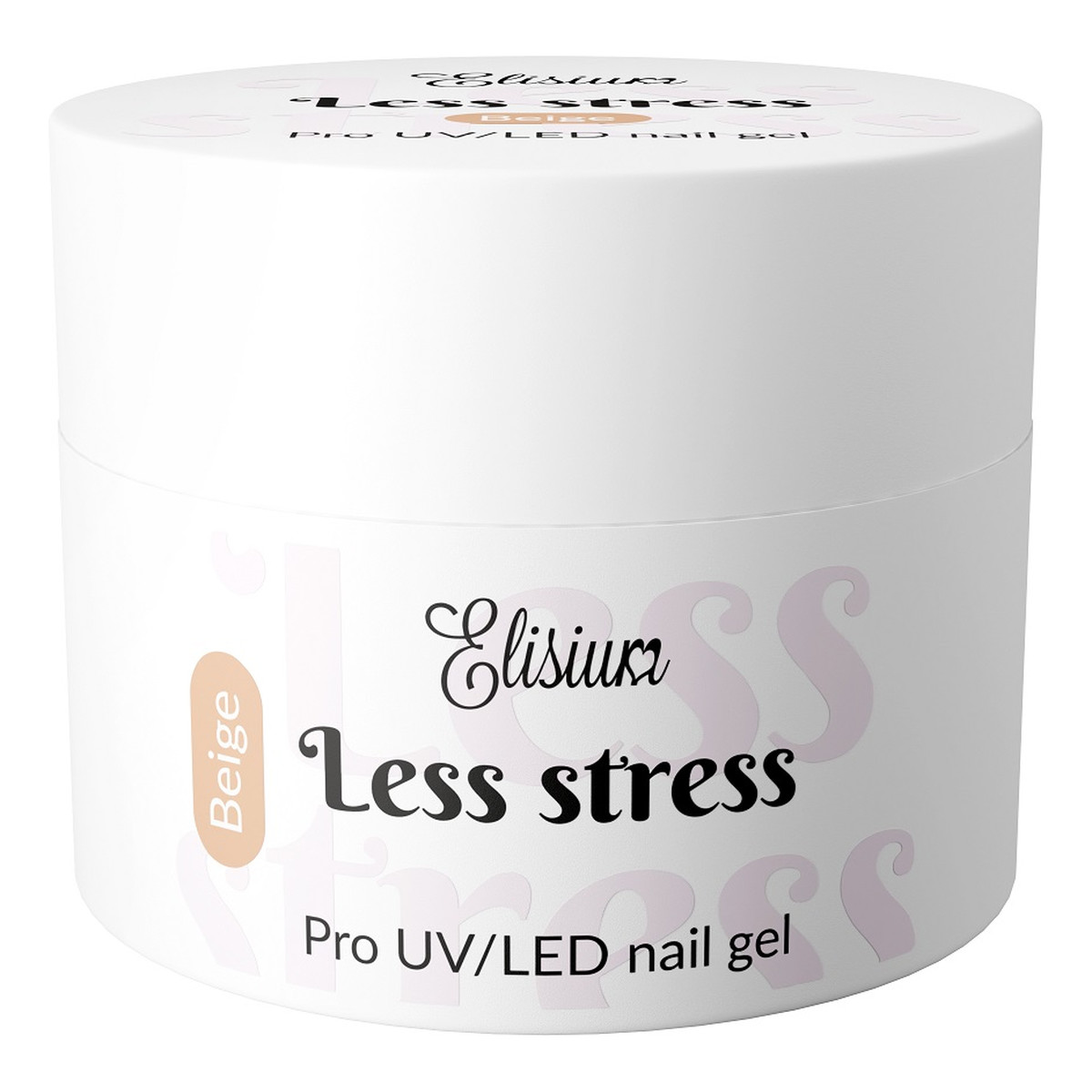 Elisium Less Stress Builder Gel Żel budujący beige 40ml