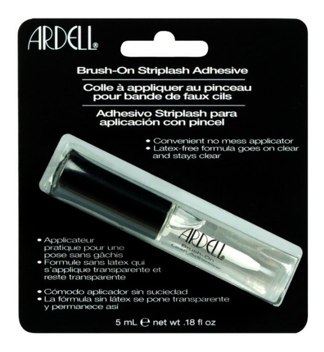 Brush on lash adhesive klej z pędzelkiem